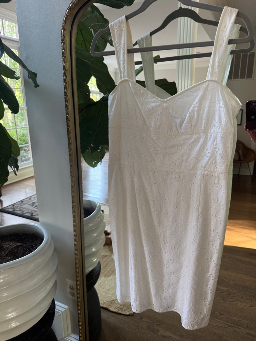 Ralph Lauren White Eyelet Sundress